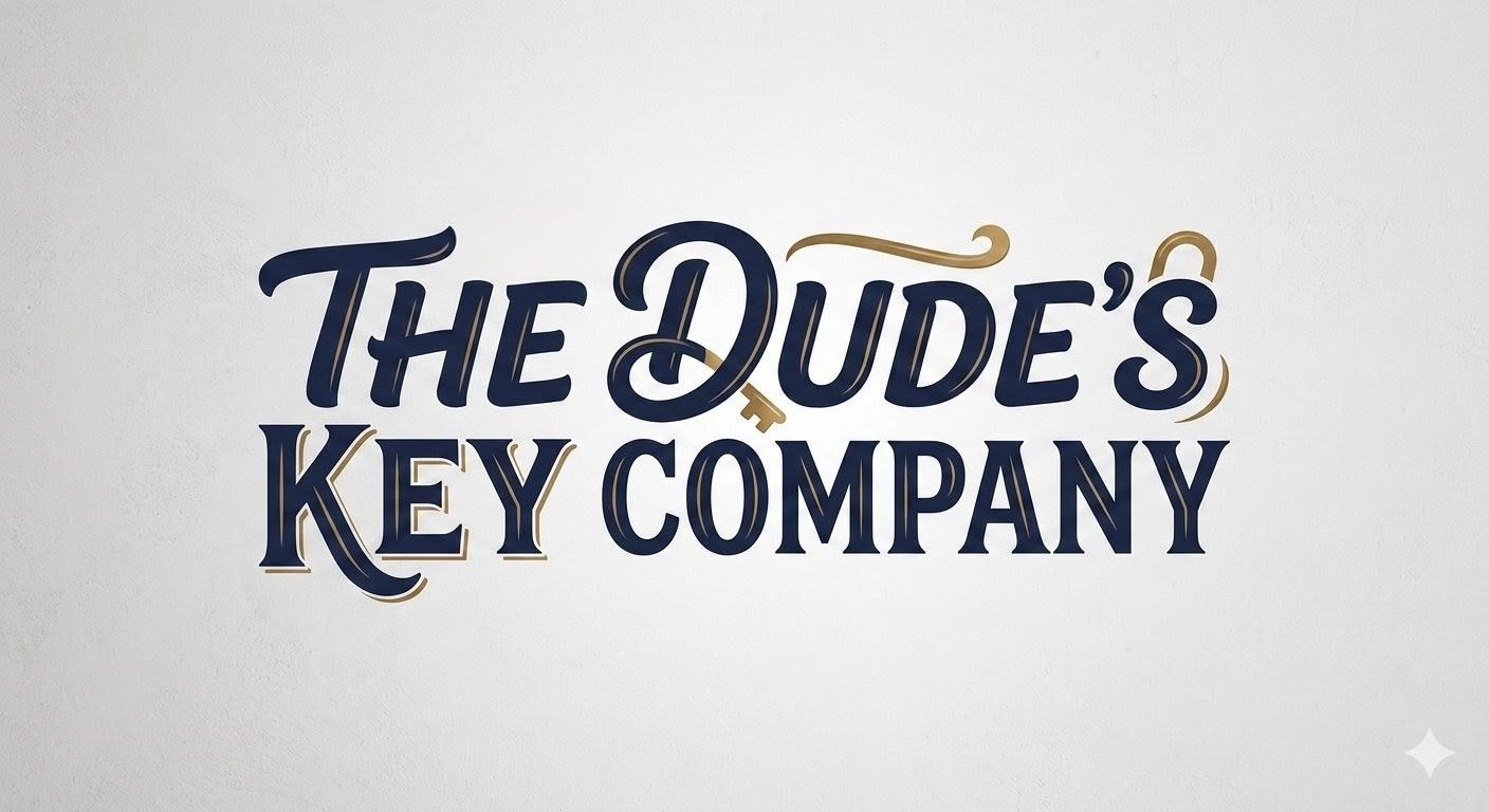 The Dude's Key Company Logo